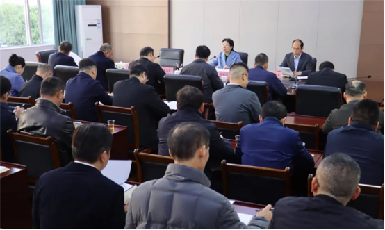 麻豆做爱委书记颜丽明主持召开全区春节节前工作专题会议